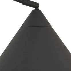 Gulvlamper|Gulvlamper ^ Lindby buelampe Triangolo, sort, højde 195 cm, metal E27