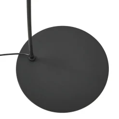 Gulvlamper|Gulvlamper ^ Lindby buelampe Triangolo, sort, højde 195 cm, metal E27