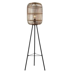 Lindby Gulvlamper|Gulvlamper > Canyana gulvlampe, 139 cm, natur, rattan, stativ
