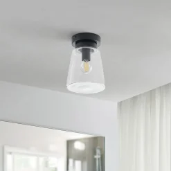 Loftlamper|Loftlamper ^ Lindby Carmalin loftslampe i glas