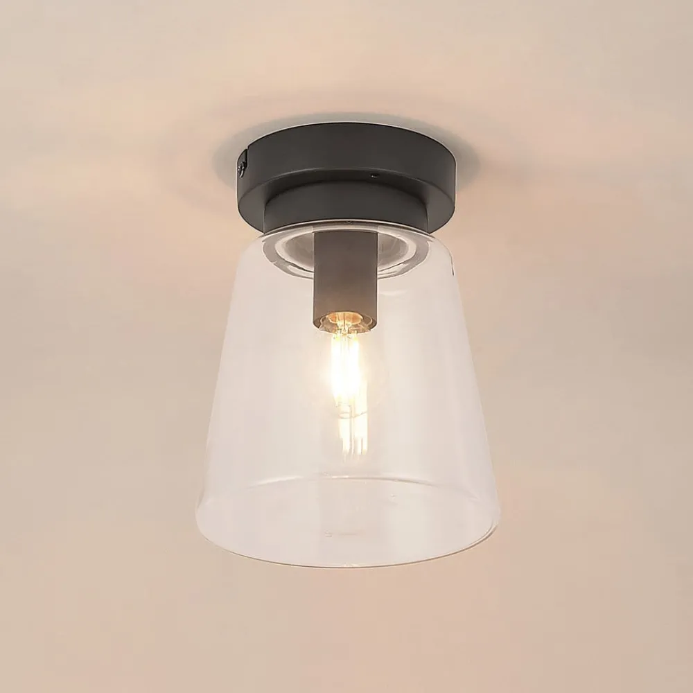Loftlamper|Loftlamper ^ Lindby Carmalin loftslampe i glas