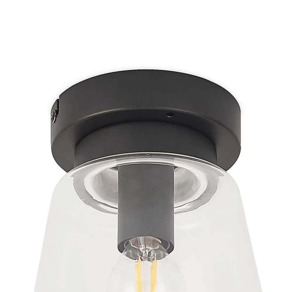 Loftlamper|Loftlamper ^ Lindby Carmalin loftslampe i glas