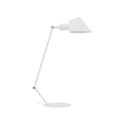 Lindby Arbejdsrum/Kontor|Bordlamper > Corali bordlampe, hvid, metal, højde 64 cm