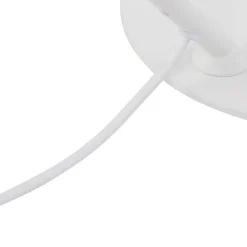 Lindby Arbejdsrum/Kontor|Bordlamper > Corali bordlampe, hvid, metal, højde 64 cm