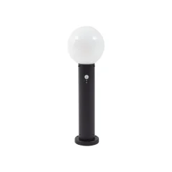 Sokkellamper Med Sensor|Sokkellamper ^ Lindby Dangan sokkellampe, hvid, 60 cm, glas, sensor