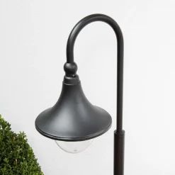 Lindby Terrassebelysning|Gadebelysning > Daphne vejlampe, 120 cm, sort, metal, E27
