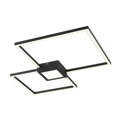Lindby Loftlamper > Duetto LED-loftlampe, antracit 28 W