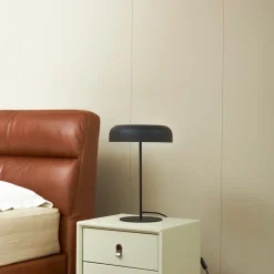 Lindby Bordlamper > Edion bordlampe, sandsort, metal