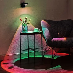 Lindby Væglamper > Edonita LED-væglampe med effektlys
