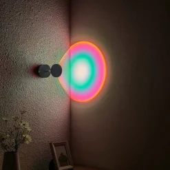 Lindby Væglamper > Edonita LED-væglampe med effektlys