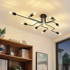 Lindby Loftlamper > Elimar loftlampe, 8 lyskilder