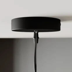 Lindby Pendellamper|Pendellamper > Emilienne pendellampe, sort, guldfarvet, Ø 60 cm
