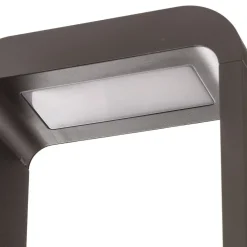 Lindby Terrassebelysning|Gadebelysning > Emima LED-gadelampe, 60 cm, antracit, aluminium