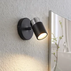 Væglamper|Spotlights ^ Lindby Esami spot, 1 lyskilde