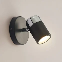 Væglamper|Spotlights ^ Lindby Esami spot, 1 lyskilde