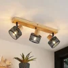 Lindby Spotlights > Evinora loftspot af træ, 3 lyskilder