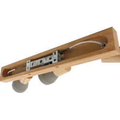 Lindby Gang|Loftlamper > Filiz spotlight, 3 lyskilder, 47 cm lang, træ, beton, E14