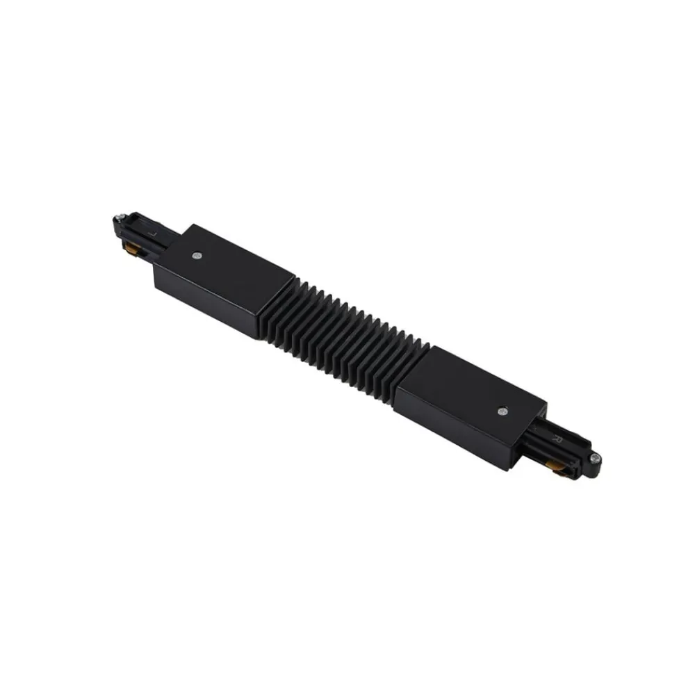 Skinnesystem ^ Lindby Flex-stik Linaro, sort, 1-faset system