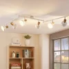 Lindby Loftlamper|Loftlamper > Fridolin loftspot, 160 cm, 6 lyskilder, hvid, metal