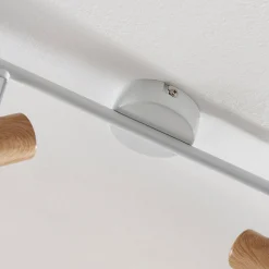 Lindby Loftlamper|Loftlamper > Fridolin loftspot, 160 cm, 6 lyskilder, hvid, metal