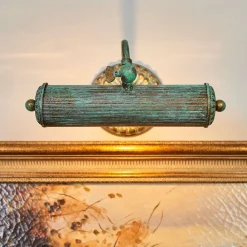 Lindby Gang|Pendellamper > gallerilampe Beno, 25 cm, metal, E14 grøn spænding