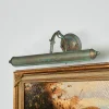 Væglamper|Væglamper ^ Lindby gallerilampe Kalea, 46 cm, 2 lyskilder, verdigris, E14