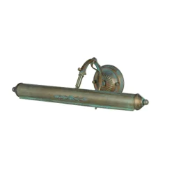 Væglamper|Væglamper ^ Lindby gallerilampe Kalea, 46 cm, 2 lyskilder, verdigris, E14