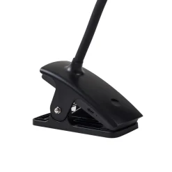 Lindby Arbejdsrum/Kontor|Bordlamper > genopladelig klemmelampe Maori, sort, metal, CCT