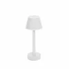 Lindby Dekorationsbelysning|Terrassebelysning > genopladelig LED-lampe Gaja, hvid, USB, IP44, RGBW, dæmpbar