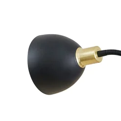 Bordlamper ^ Lindby Genora klemmelampe i sort