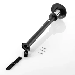 Lindby Gadebelysning Med Sensor|Terrassebelysning > Gregory LED-vejlampe, 76 cm, sensor, mørkegrå, IP44