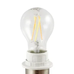 Lindby Gang|Gulvlamper > gulvlampe Adamio, Ø 45,5 cm, hvid, tekstil, stativ