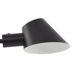 Lindby Gulvlamper > gulvlampe Corali, sort, metal, højde 176,5 cm