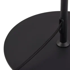 Lindby Gulvlamper|Gulvlamper > gulvlampe Edion, sort, metal