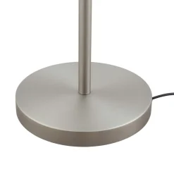 Gang|Gulvlamper ^ Lindby gulvlampe Jaileen, hvid, tekstil, 170 cm, læselampe