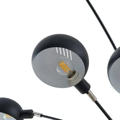 Lindby Pendellamper|Gulvlamper > gulvlampe Jewa, sort, metal, 5 lyskilder, E14