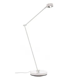 Gulvlamper ^ Lindby gulvlampe Jyla, hvid, linse, 3000K, GX53, jern