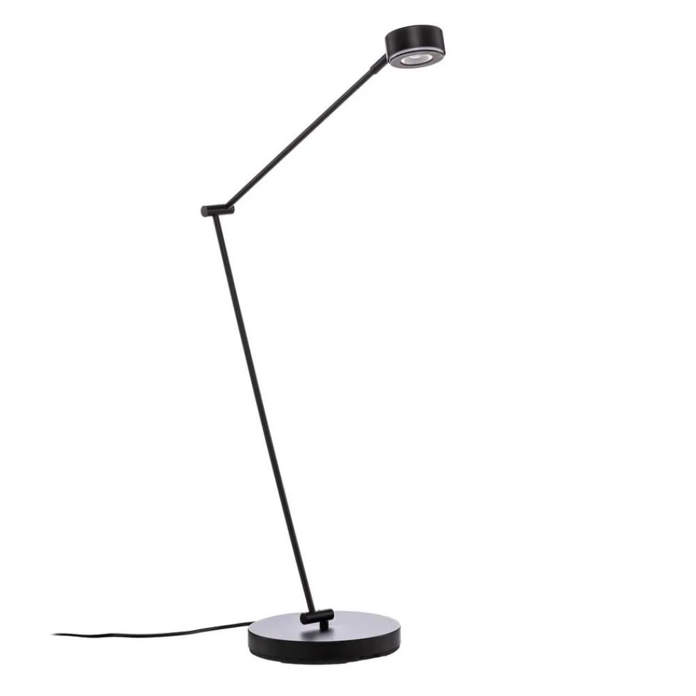 Arbejdsrum/Kontor|Gulvlamper ^ Lindby gulvlampe Jyla, sort, 4000K, GX53, jern
