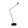 Lindby Arbejdsrum/Kontor|Gulvlamper > gulvlampe Jyla, sort, linse, 4200K, GX53, jern