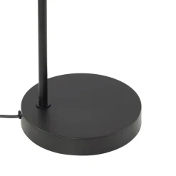 Lindby Gulvlamper > gulvlampe Kaida, sort, metal