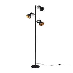 Lindby Pendellamper|Gulvlamper > gulvlampe Lilly, sort, metal, 170 cm, E14