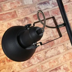 Lindby Pendellamper|Gulvlamper > gulvlampe Lilly, sort, metal, 170 cm, E14