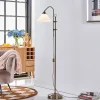 Lindby Gang|Gulvlamper > gulvlampe Otis, antik messing, glas, 170 cm, E27