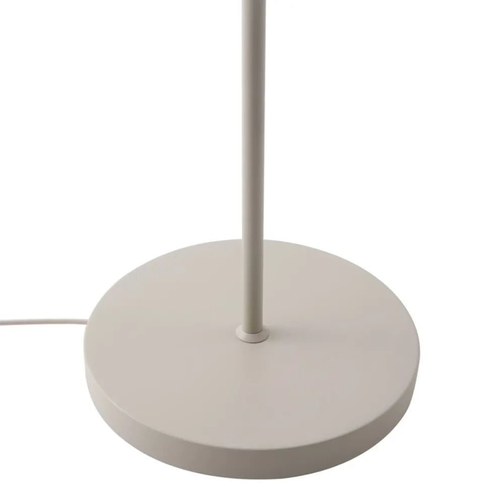 Lindby Arbejdsrum/Kontor|Gulvlamper > gulvlampe Ovelia, beige, metal, E27