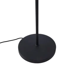 Lindby Arbejdsrum/Kontor|Gulvlamper > gulvlampe Ovelia, orange/sort, metal, E27