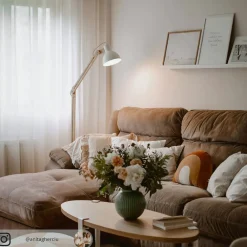 Lindby Arbejdsrum/Kontor|Pendellamper > gulvlampe Shivanja, træ, justerbar, 146 cm, E27