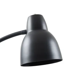 Gang|Gulvlamper ^ Lindby gulvlampe Tebbi, sort, metal, højde 150 cm