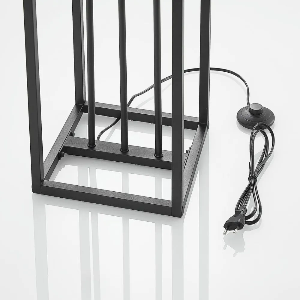 Lindby Pendellamper|Gulvlamper > gulvlampe Tiliane, sort, metal, 3 lyskilder, 153 cm