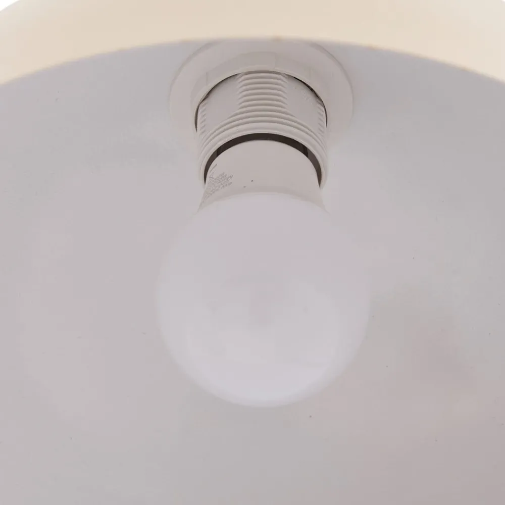 Lindby Gulvlamper|Gulvlamper > Gulvlampe Tonka, beige, metal/marmor, 180 cm, E27