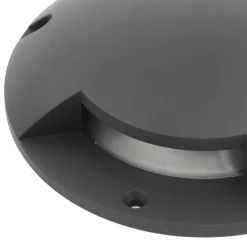 Lindby Terrassebelysning|Nedgravet Udebelysning > gulv-spotlight med LED Cormac, 2 lyskilder, Ø 21 cm, IP67